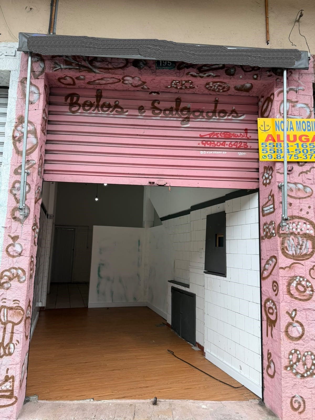 Vila Guarani - Salão com 40m² - Locação